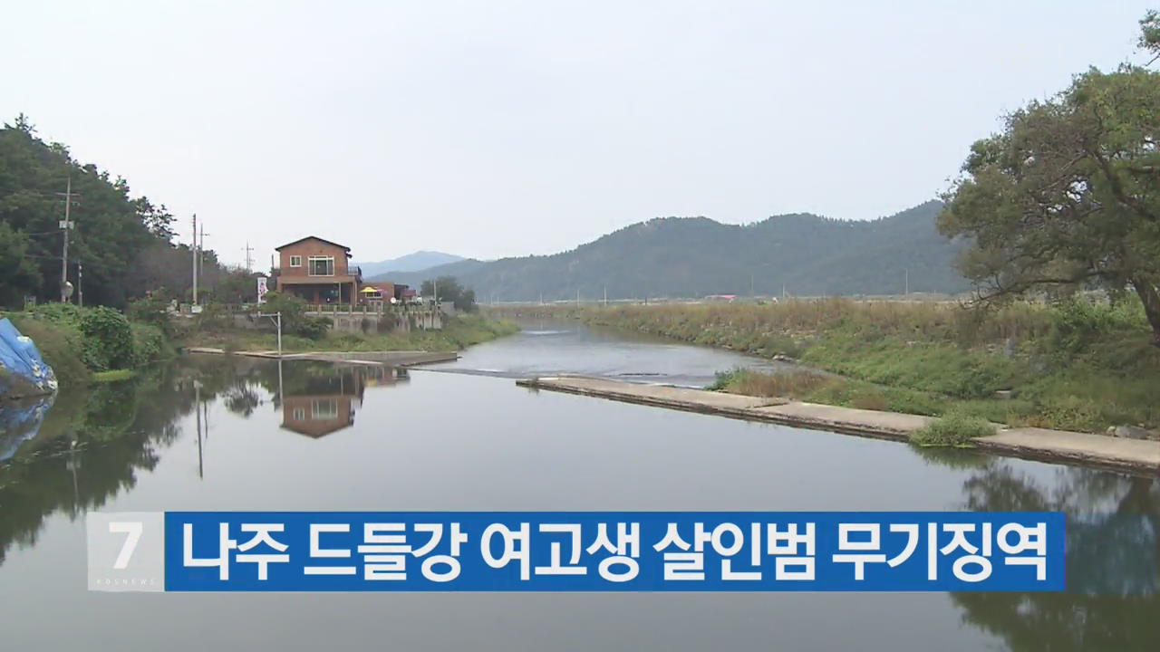 나주 드들강 여고생 살인범 무기징역