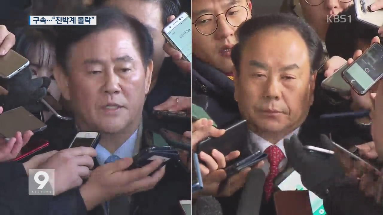 ‘뇌물 혐의’ 최경환·이우현 구속…“친박계 몰락”