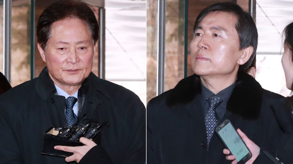 ‘DJ·노무현 뒷조사’ MB 국정원 최종흡·김승연 구속