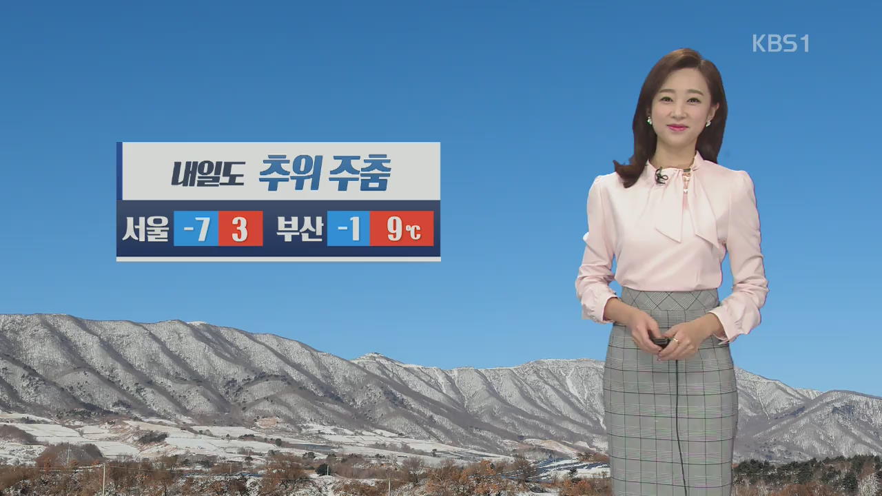 퇴근길 큰 추위 없어…내일 기온 더 올라