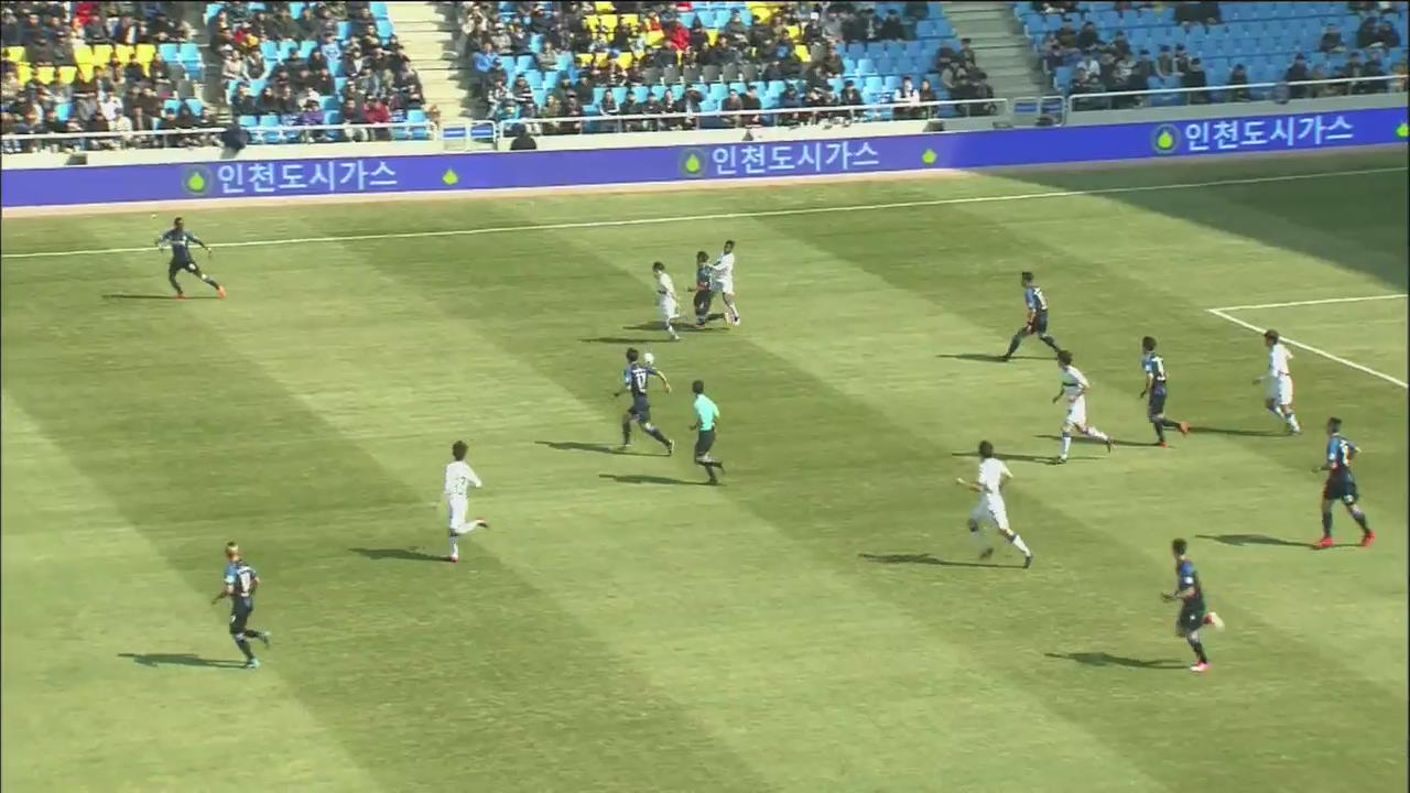 K리그 인천, 전북에 시즌 첫 승리