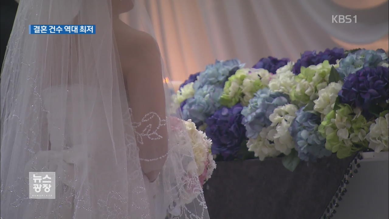 “결혼 적령기는 옛말”…혼인율 43년 만에 역대 최저