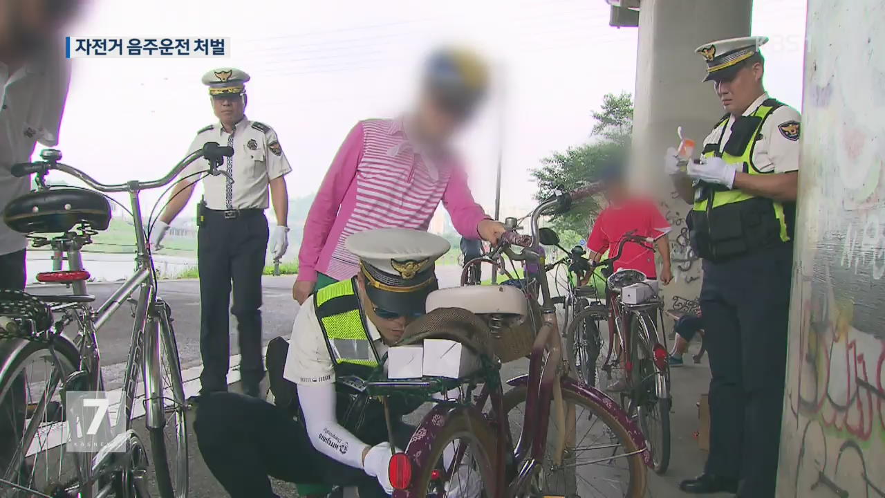‘자전거 음주 운전’ 벌금 20만 원…9월부터 단속·처벌