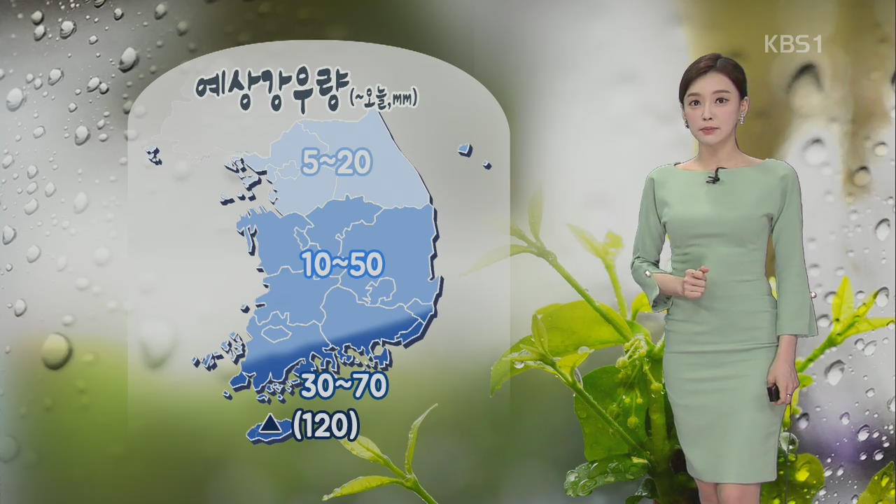[날씨] 전국 비, 제주산간 호우경보…서울 낮기온 11도 쌀쌀