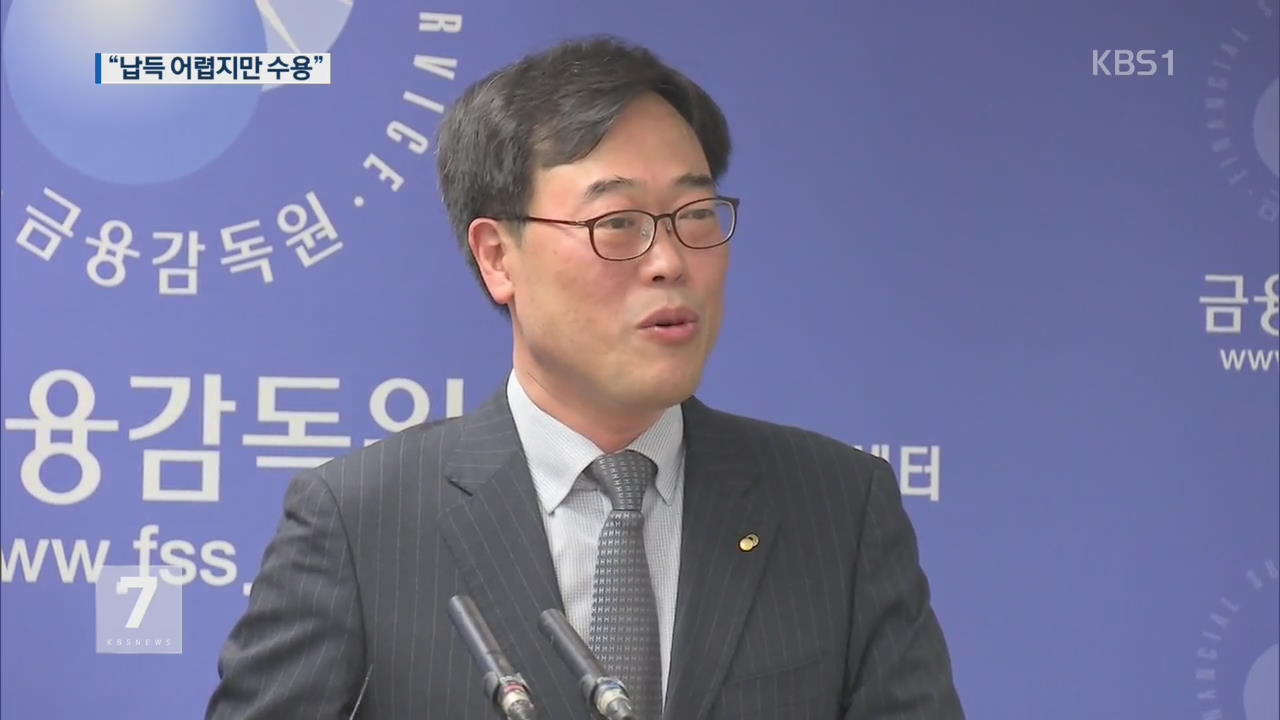 김기식 사퇴 “선거법 위반 납득 어렵지만 수용”