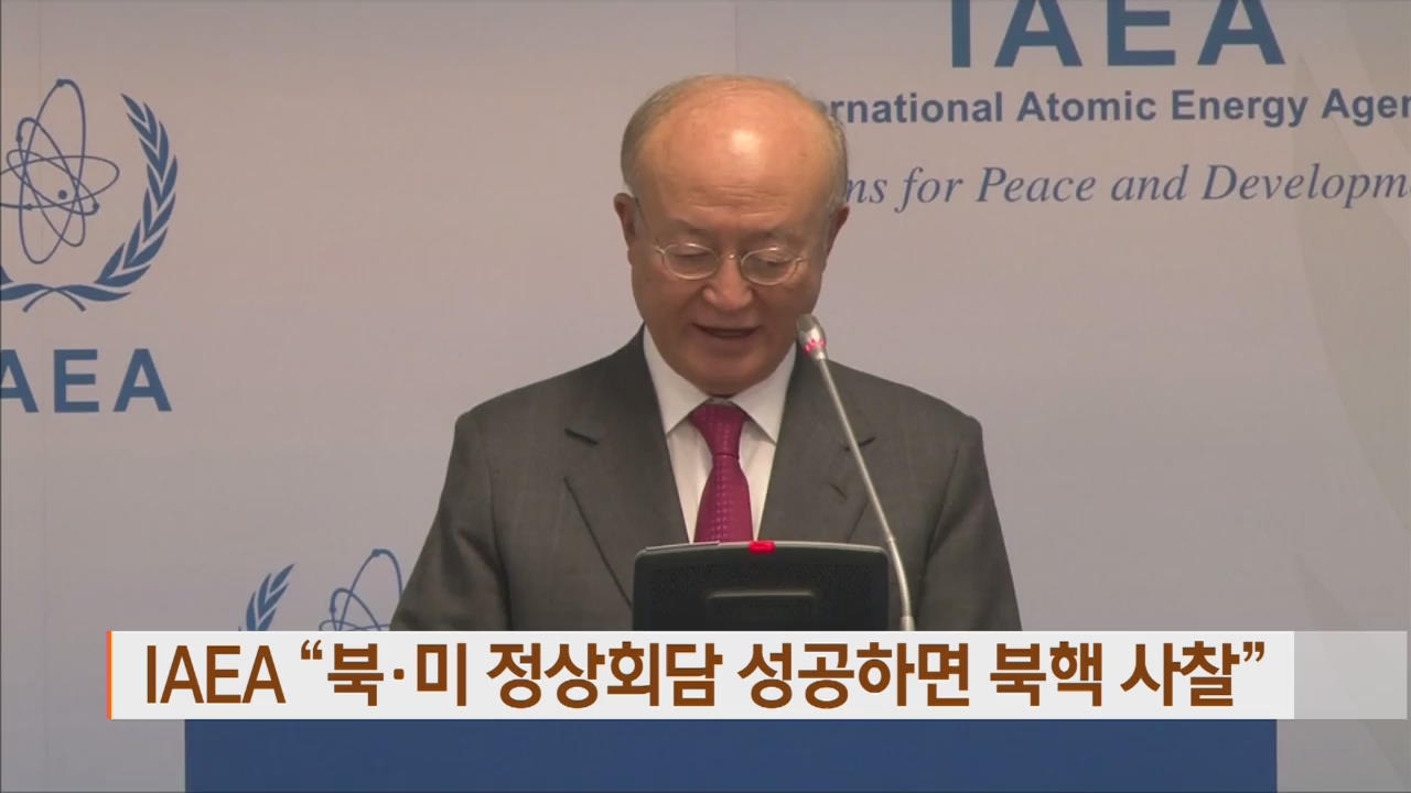 IAEA “북·미 정상회담 성공하면 북핵 사찰”