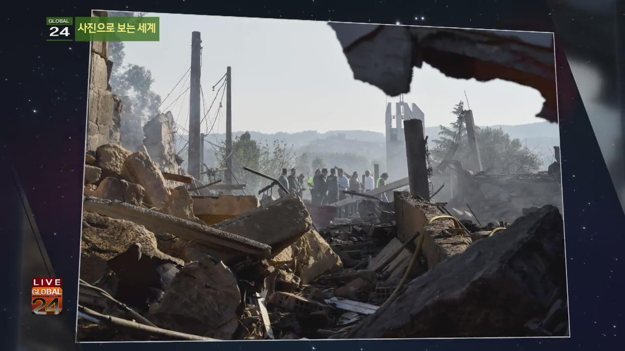 [글로벌24 사진] 스페인 폭죽창고 폭발…1명 사망 외