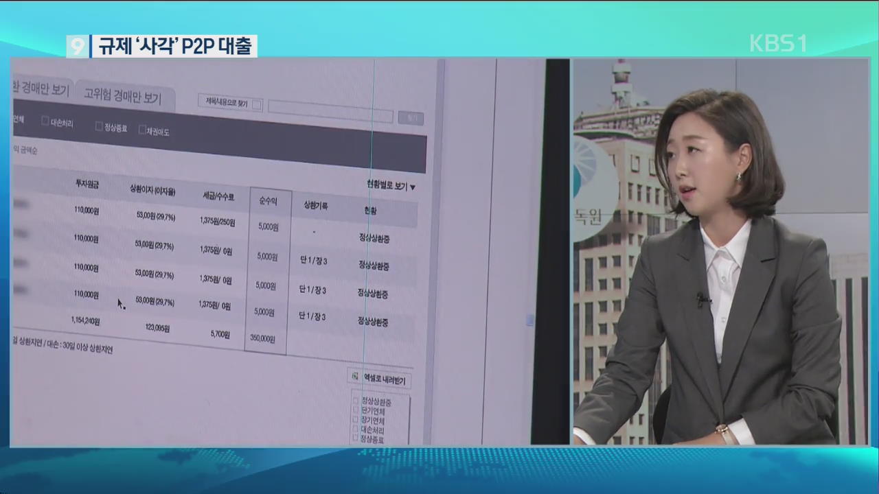 시장 급성장 P2P…피해엔 속수무책