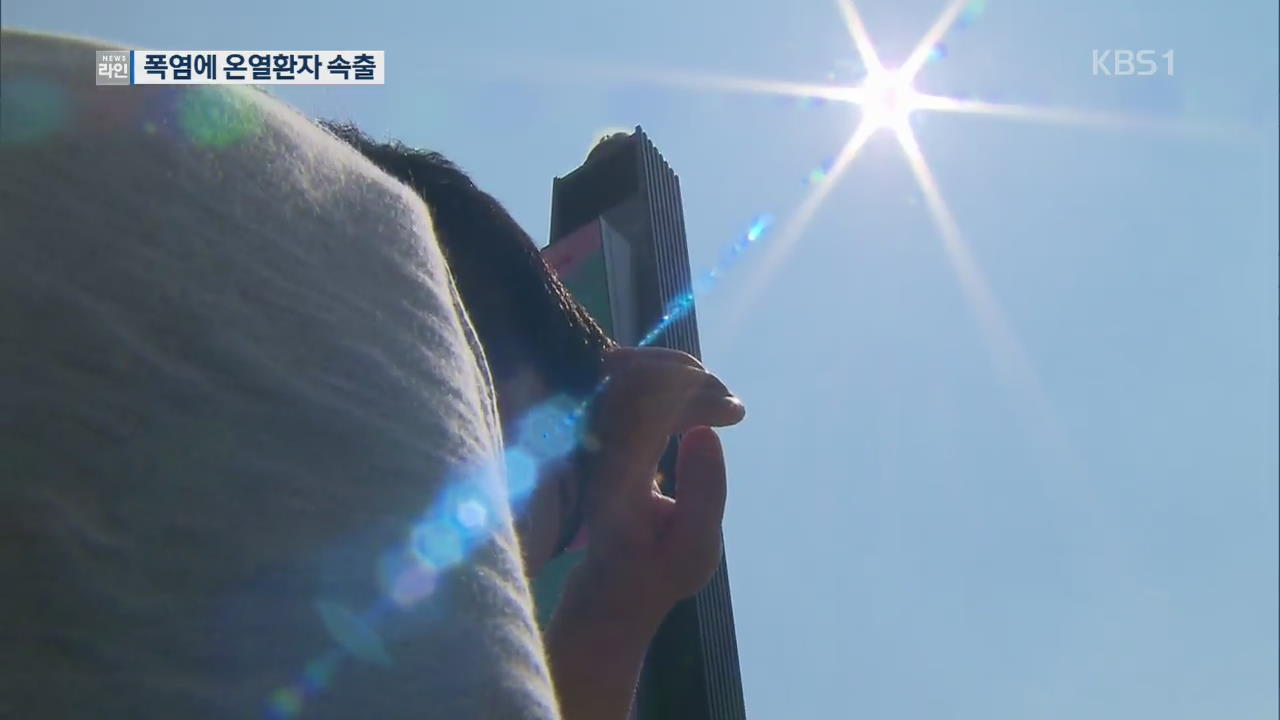 올여름 최고 무더위…곳곳에서 폭염과의 전쟁