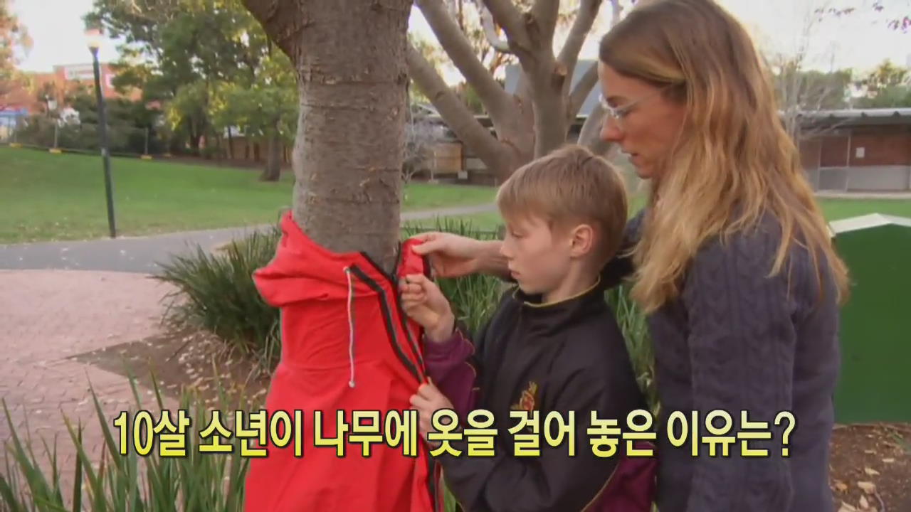 [디지털 광장] 10살 소년이 나무에 옷을 걸어 놓은 이유는?