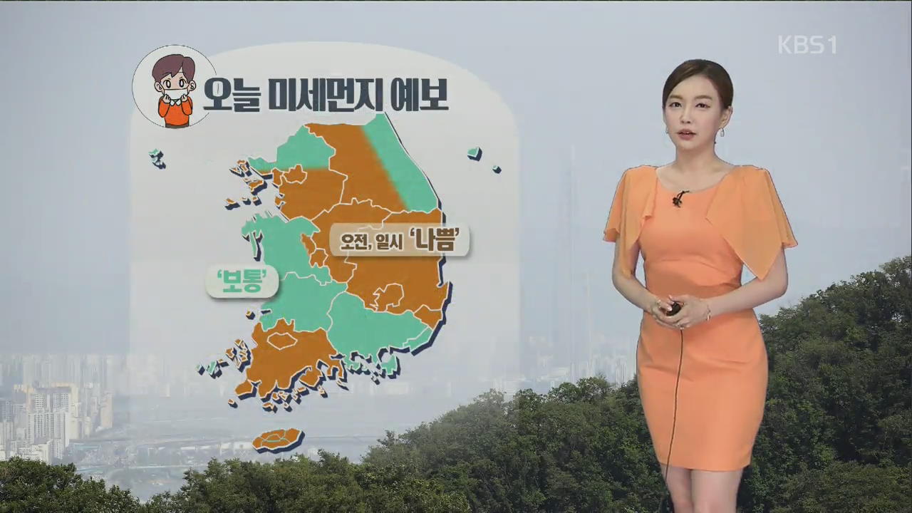 [날씨] 오늘부터 더 더워…서울 한낮 36도, 대구 38도