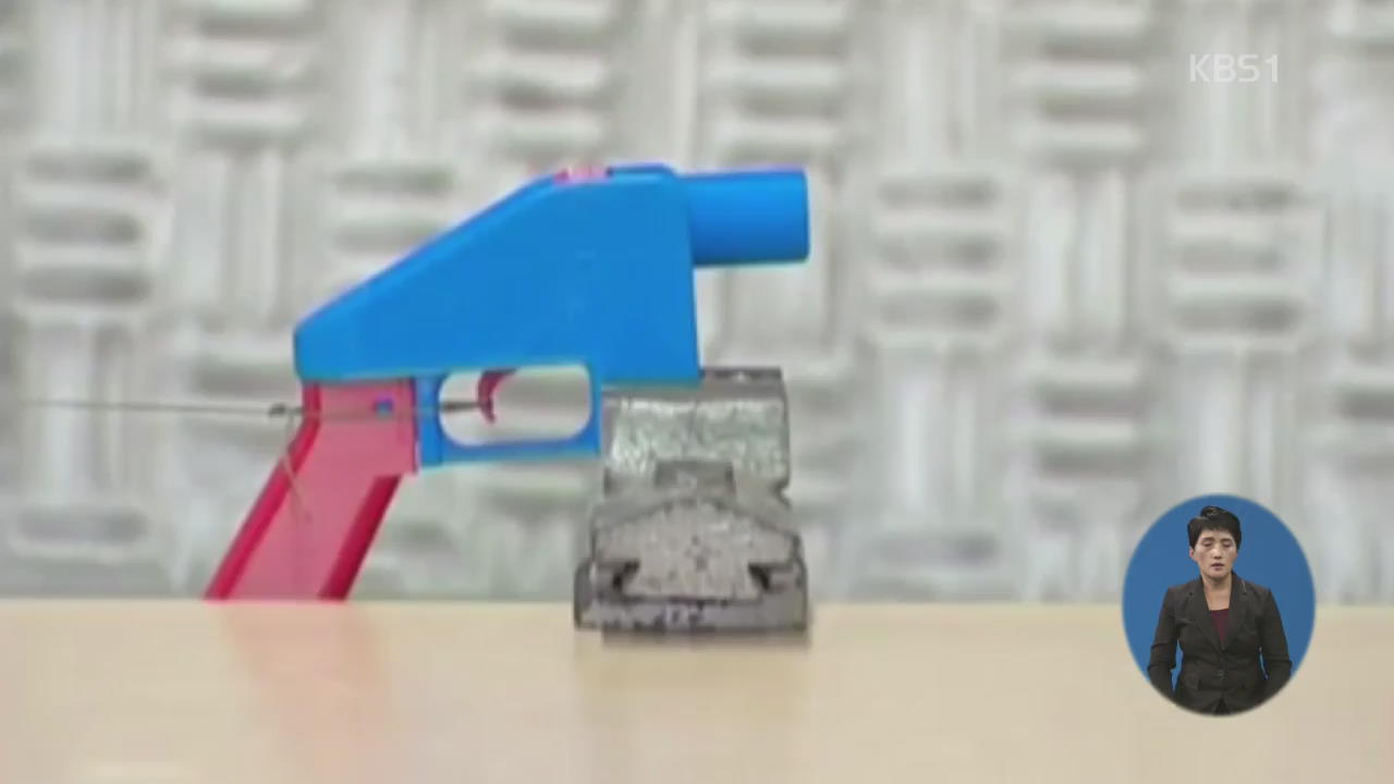 “3D 프린터 총기 도면 공개”…테러 우려 고조