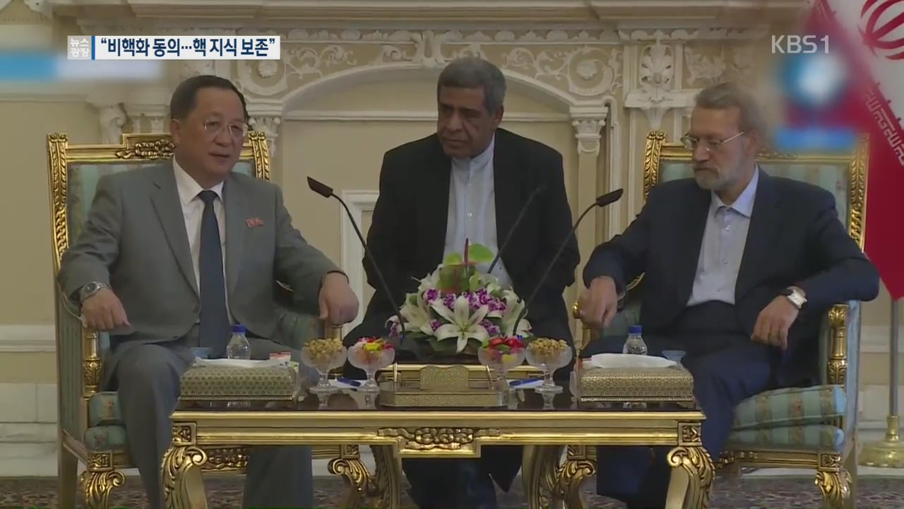 “리용호, 비핵화 목표지만 美 적대에 대비 핵지식은 보존”