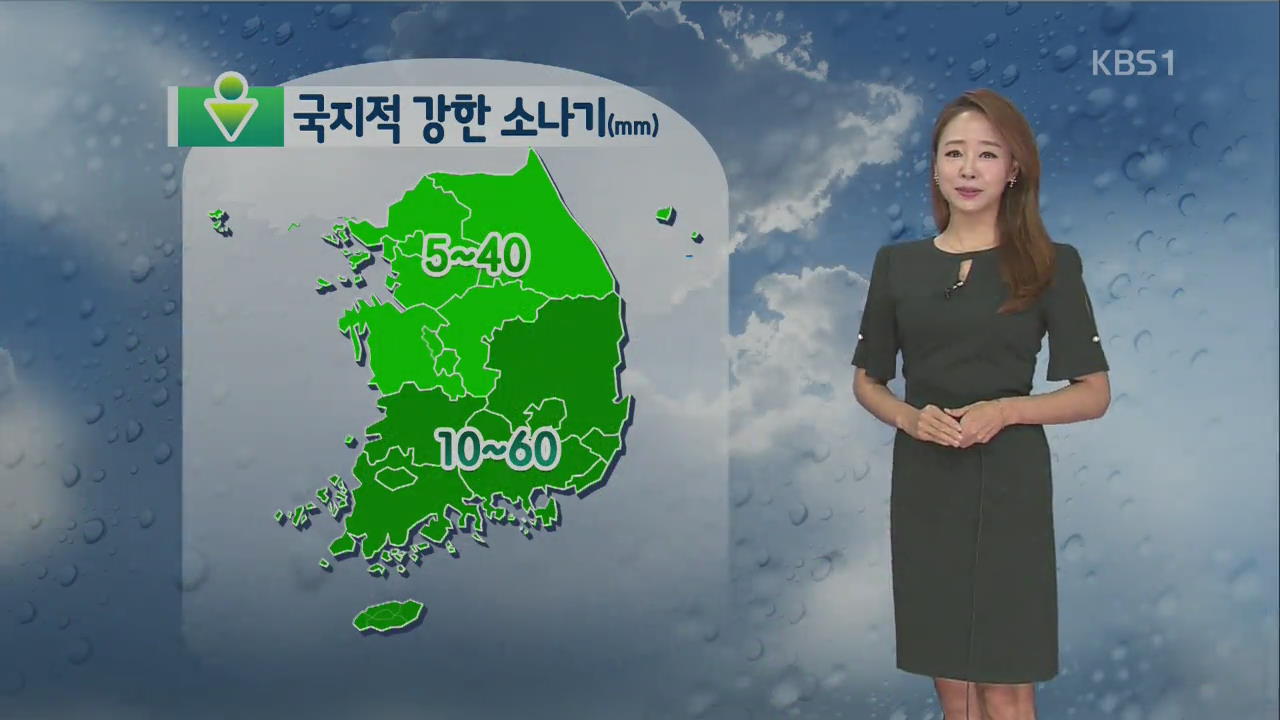 [날씨] 폭염 속 연일 강한 소나기…휴가철 안전사고 유의
