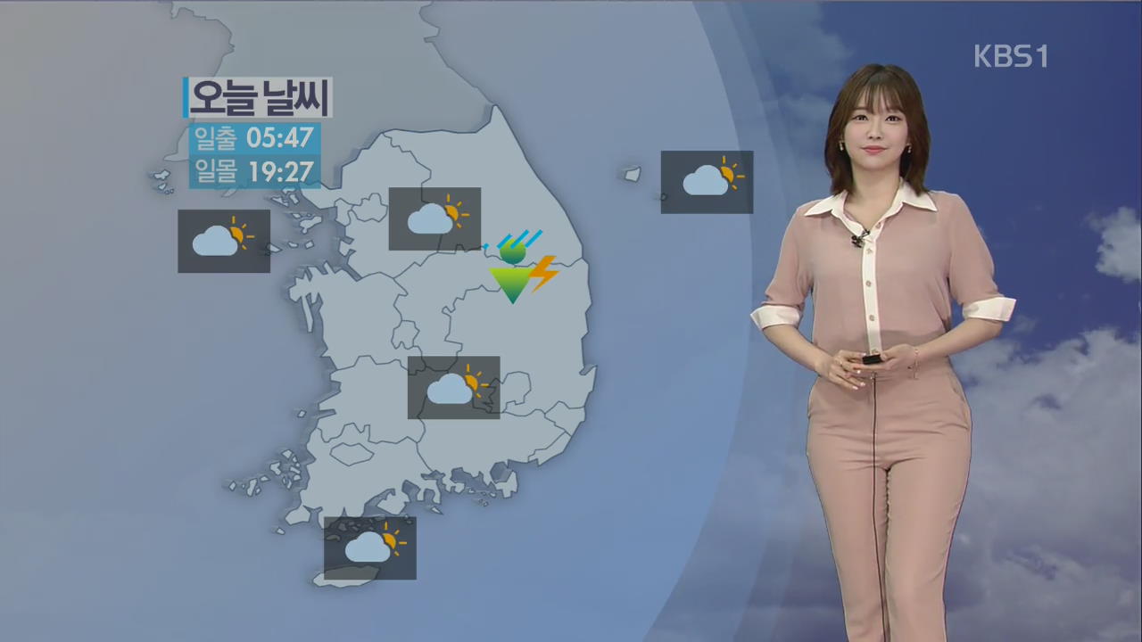 [날씨] 대구 38도·서울 36도 폭염…내륙 한때 소나기