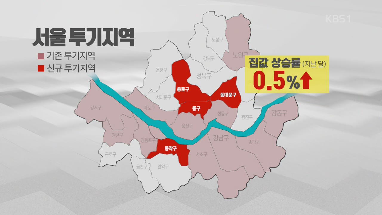 서울 동작 등 4곳 투기지역 추가…수도권에 30만호 신규 주택 공급