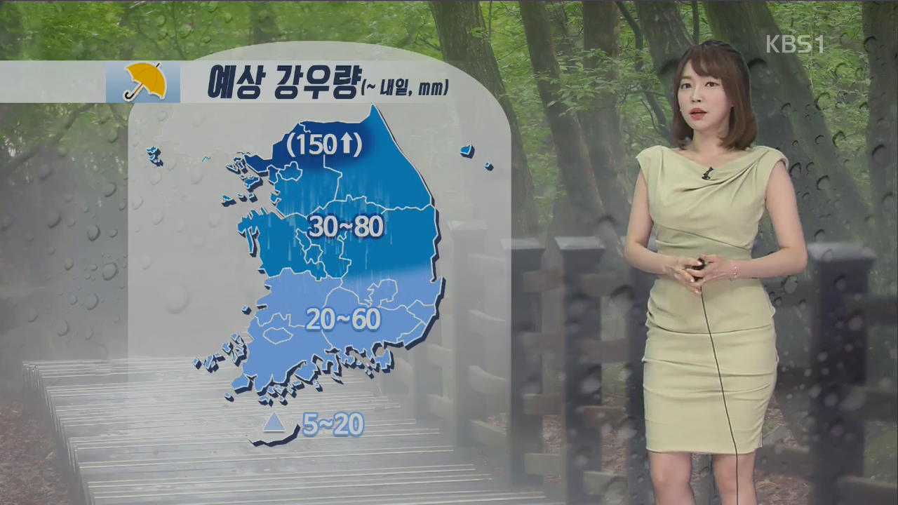 [날씨] 전국 흐리고 비…대전·청주 호우경보