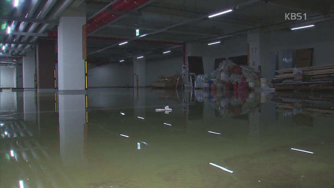 지하주차장부터 공항까지…기습 폭우에 수도권 비 피해 속출