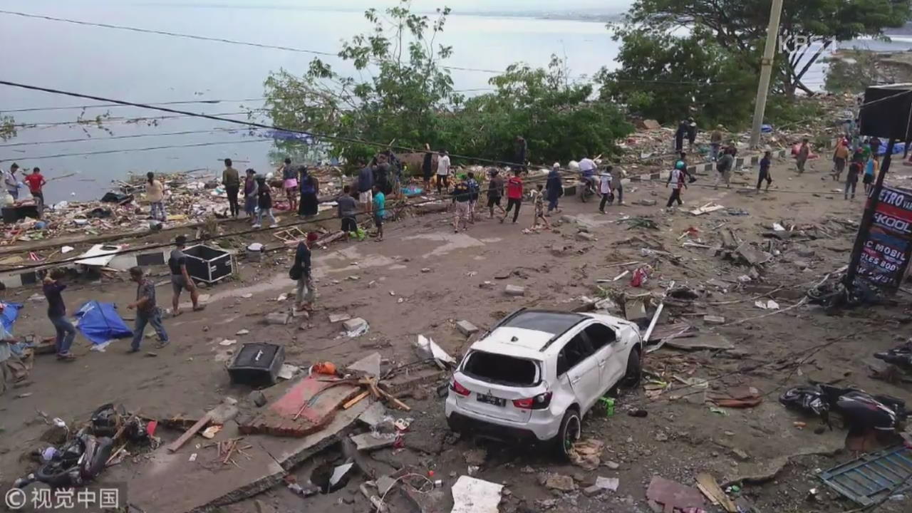 인도네시아 지진·쓰나미 “최소 384명 사망”…한국인 1명 연락두절