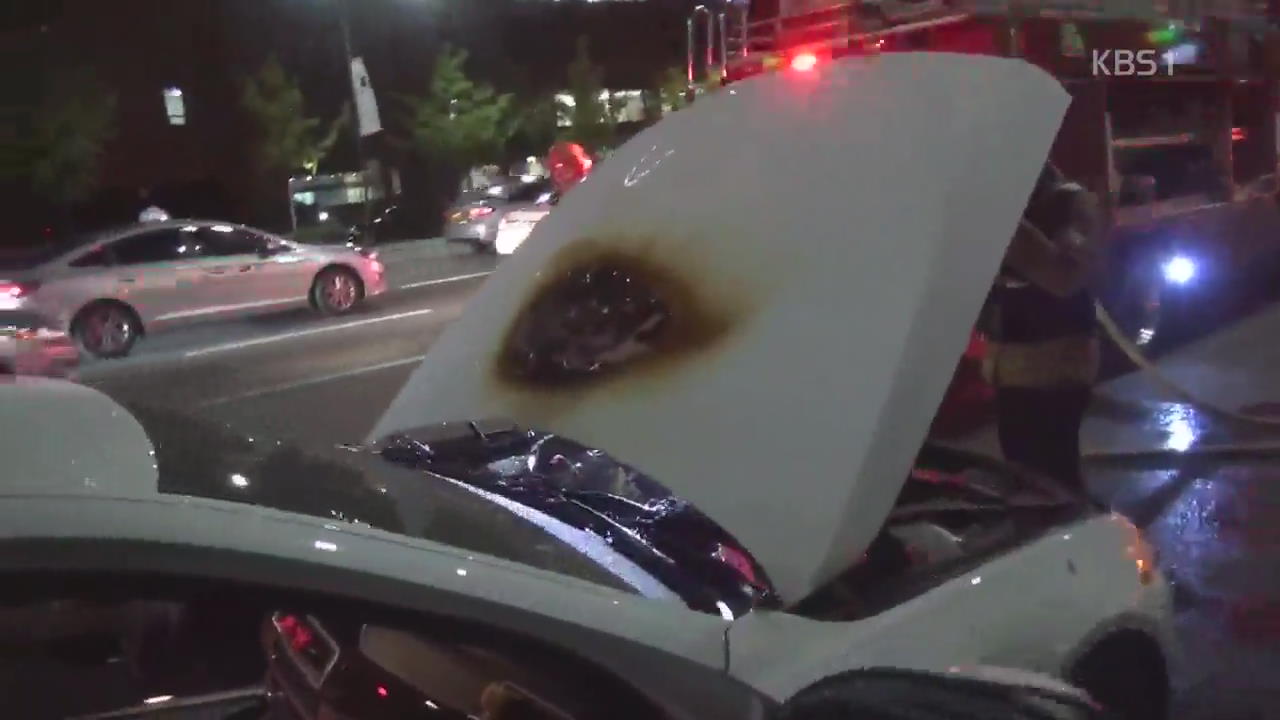 안전진단 받은 BMW 차량 주행 중 또 화재