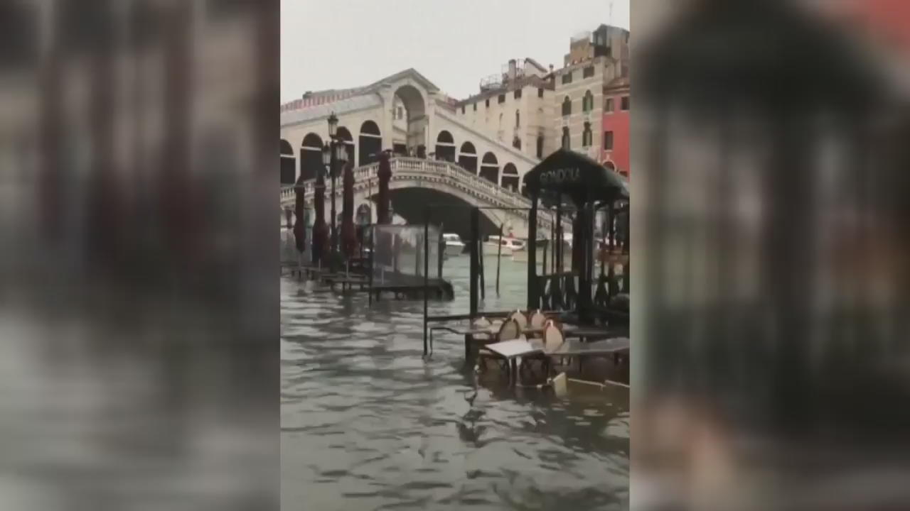 이탈리아 베네치아 75% 침수…강풍·폭우 최악의 피해