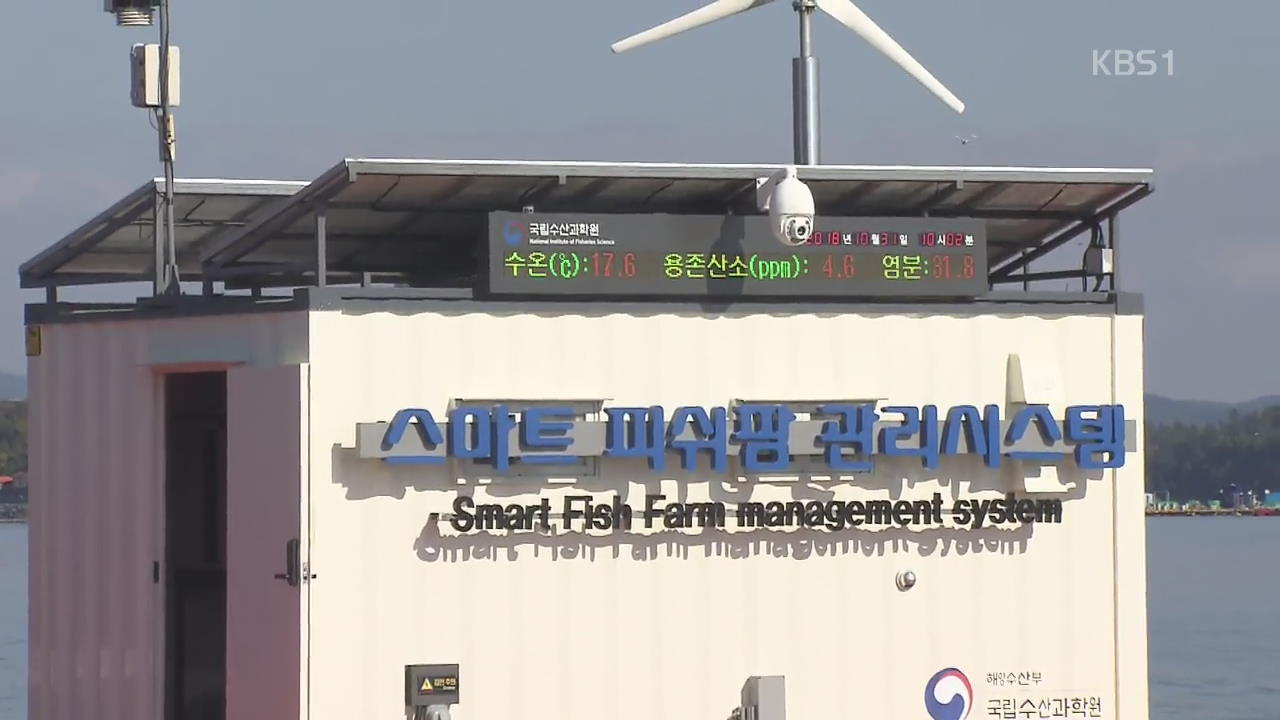 ‘첨단기술 융합’…알아서 먹이 주는 스마트 양식 첫선