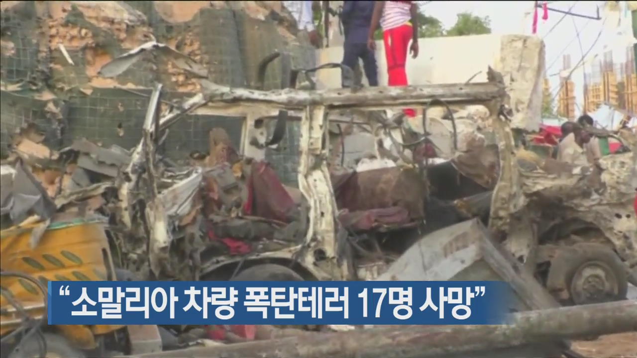[지금 세계는] “소말리아 차량 폭탄테러 17명 사망”