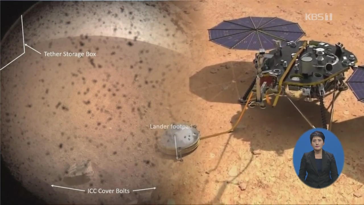 NASA 화성탐사선 ‘인사이트’ 무사 착륙…내부 탐사