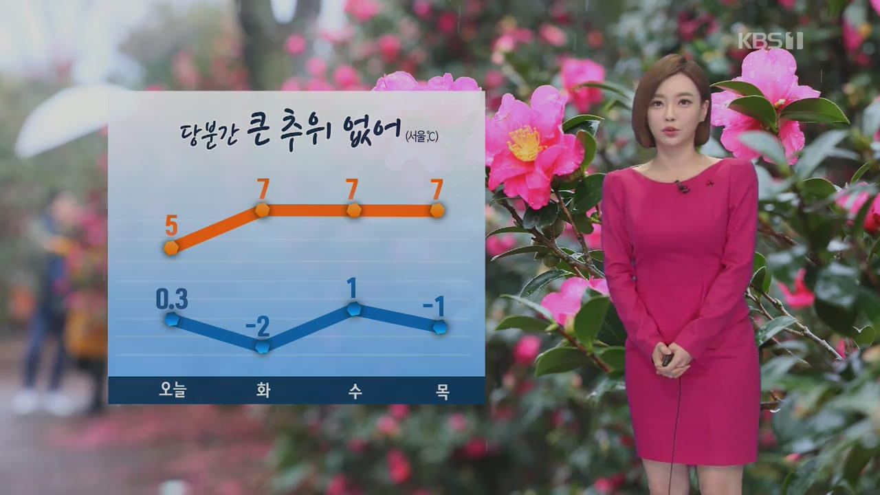 [날씨] 한파 주춤, 미세먼지 극성…당분간 큰 추위 없어