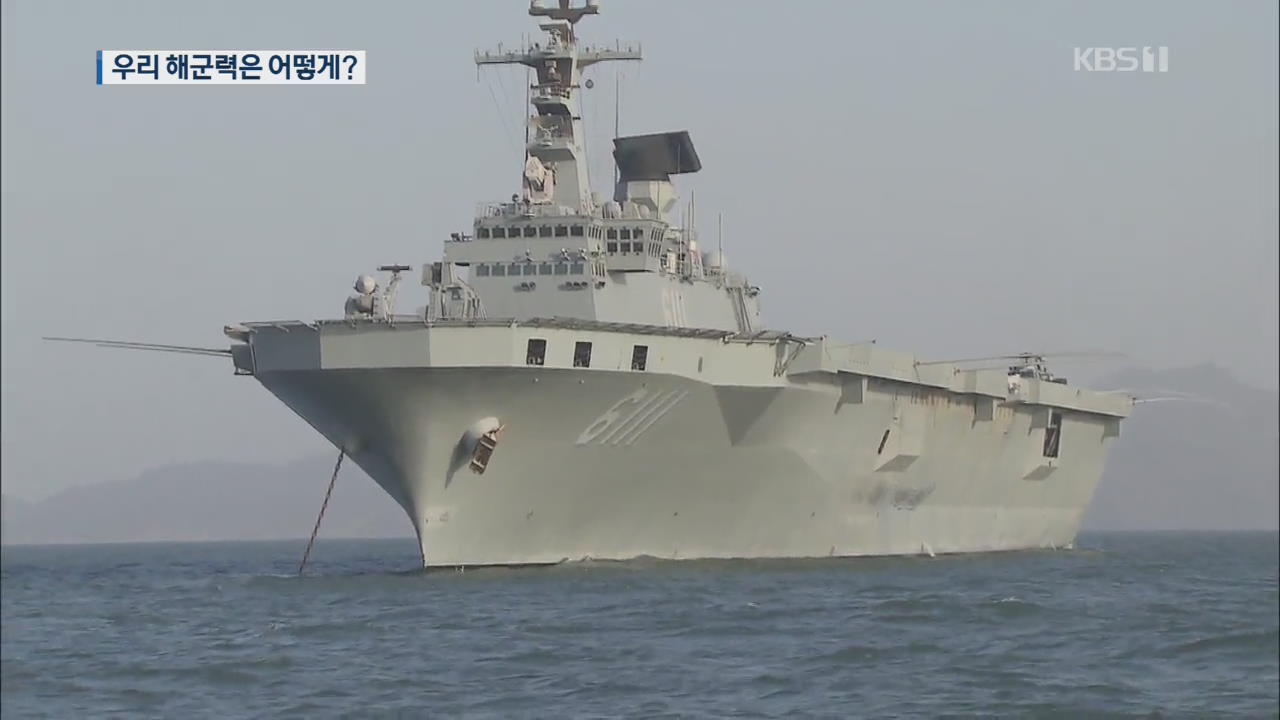 해군력 강화하는 중·일…軍, 환경 급변에 대응 전략 고민