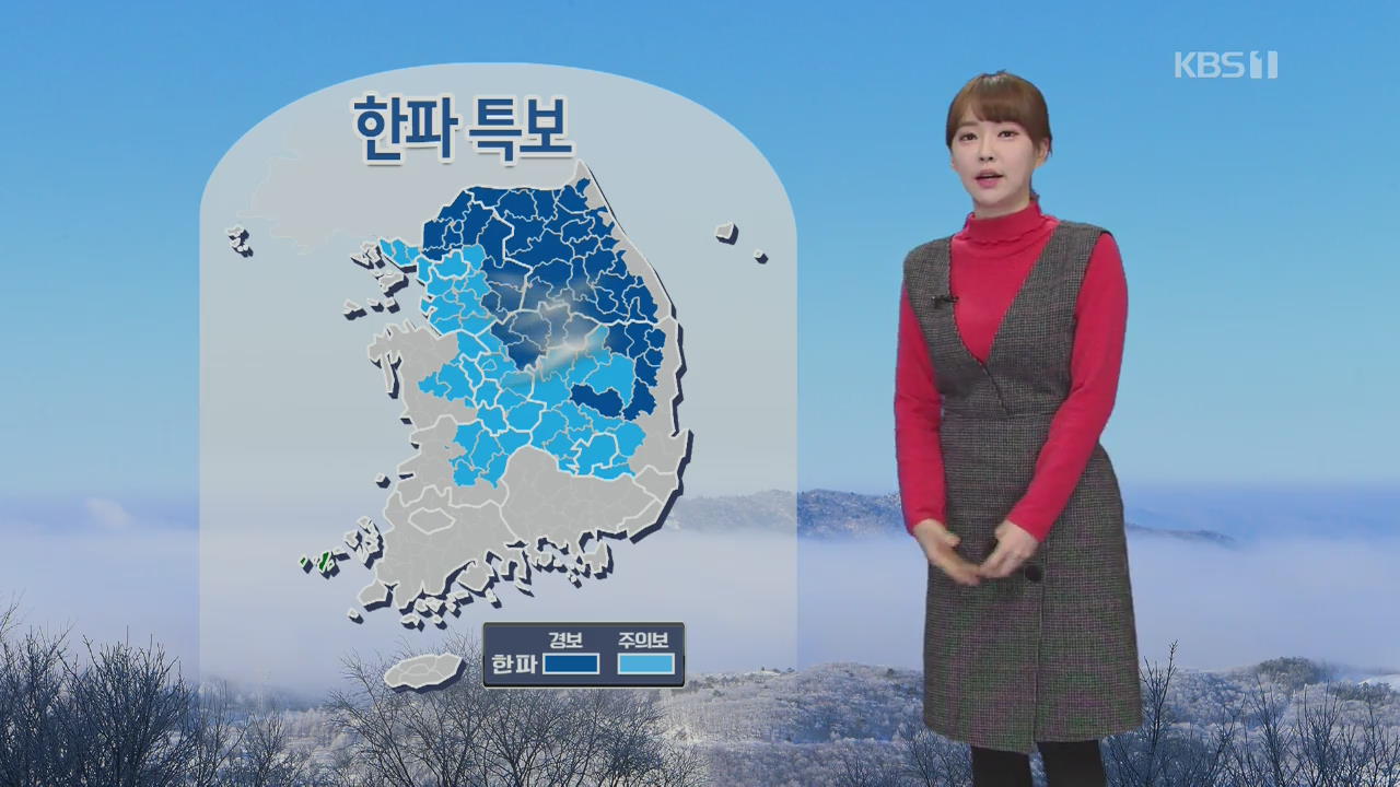 [날씨] 주말 한파 계속…호남 서해안 최고 10cm 폭설