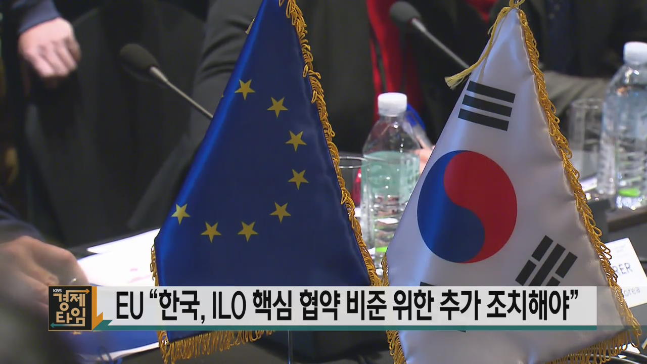 EU “한국, ILO 핵심 협약 비준 위한 추가 조치해야”