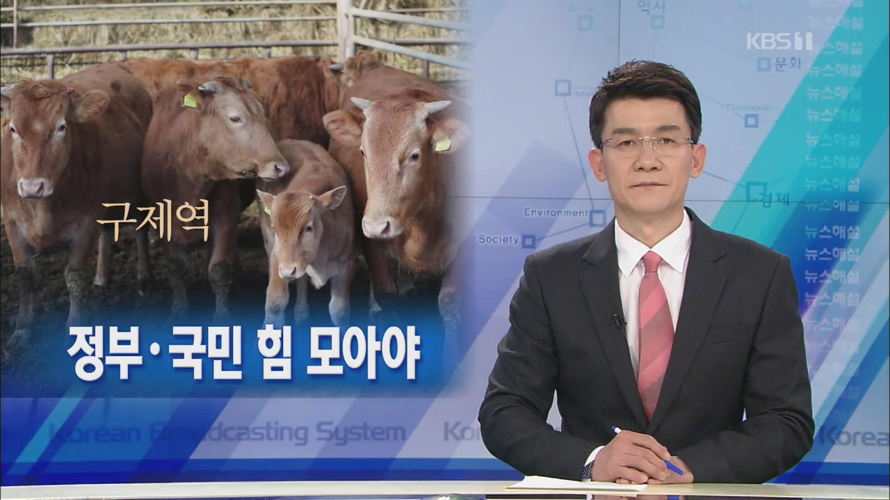 [뉴스해설] 정부·국민 힘 모아야