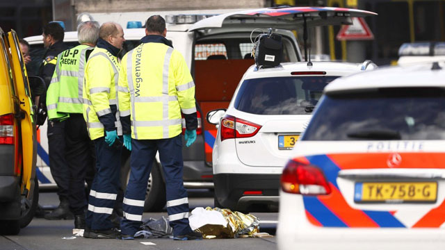 네덜란드서 총격사건, 3명 사망·5명 부상…용의자 체포
