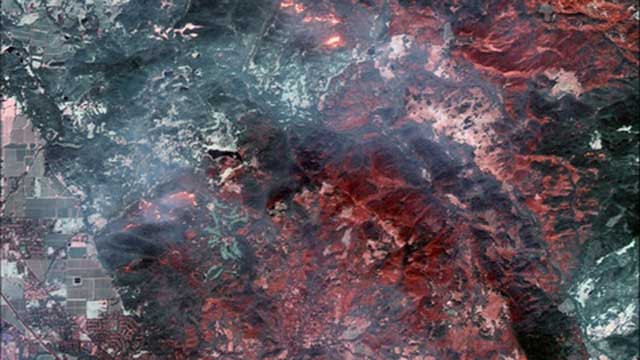 호주 산불 인공위성 사진과 피해 규모 현황