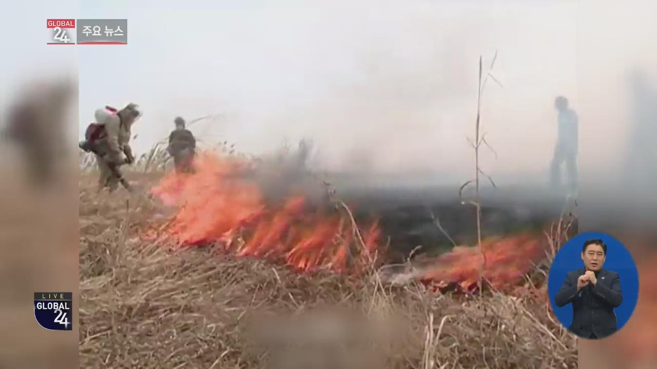 [글로벌24 주요뉴스] 러시아 극동 지역, 동시다발적 산불 