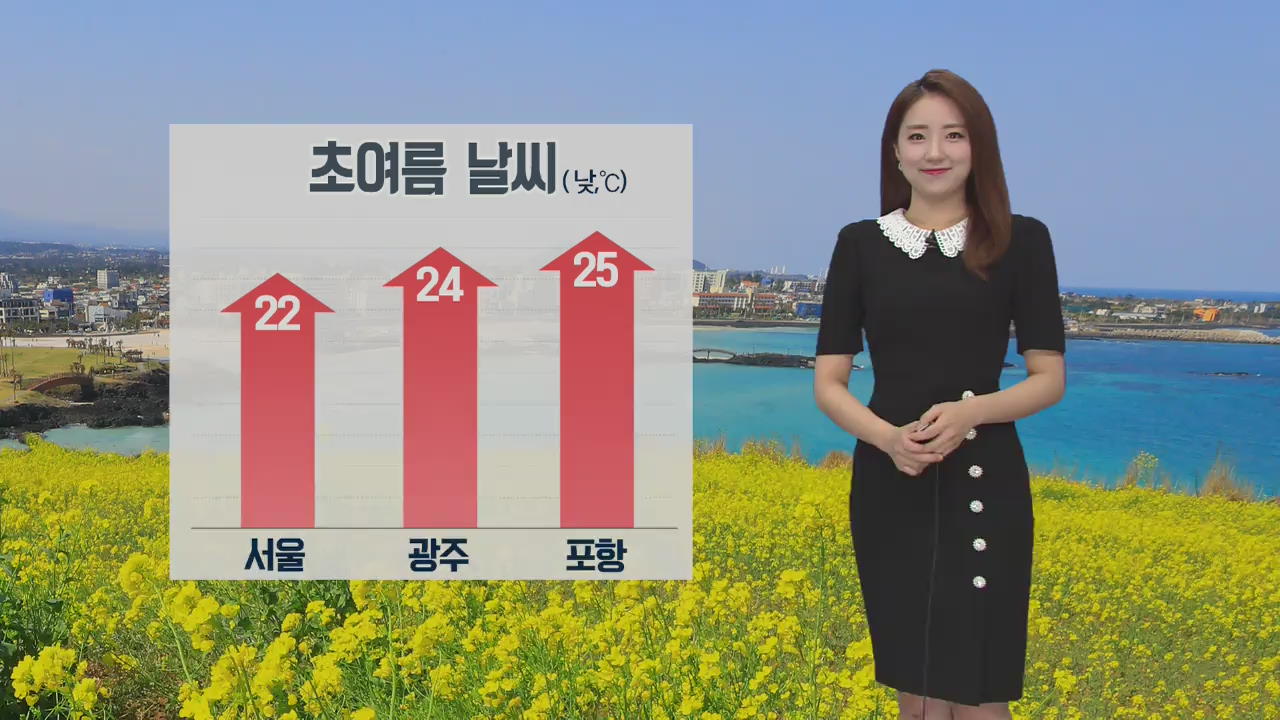 [날씨] ‘서울 한낮 22도’ 초여름 날씨…중부·경북 건조주의보