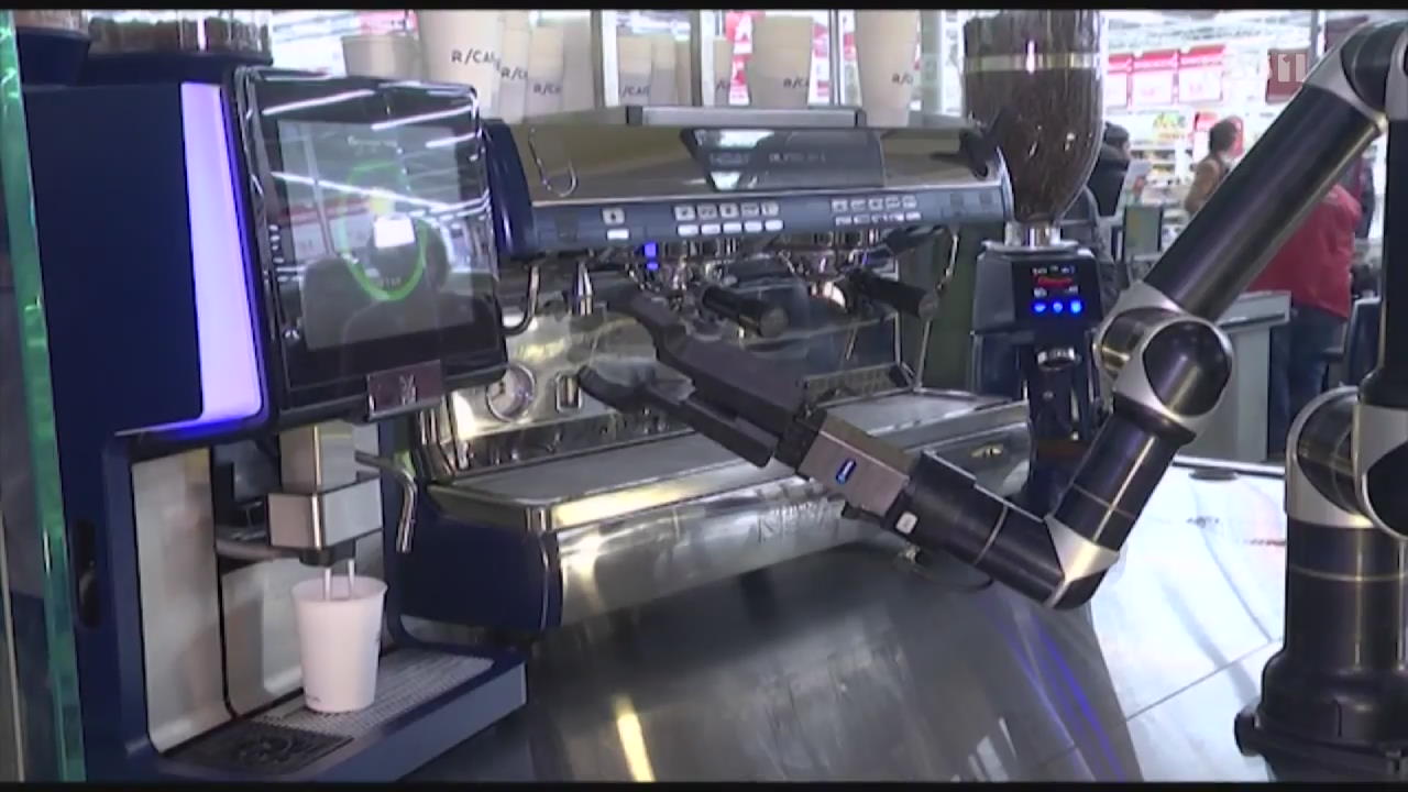 우크라이나, 하루 300잔 커피 만드는 로봇 바리스타