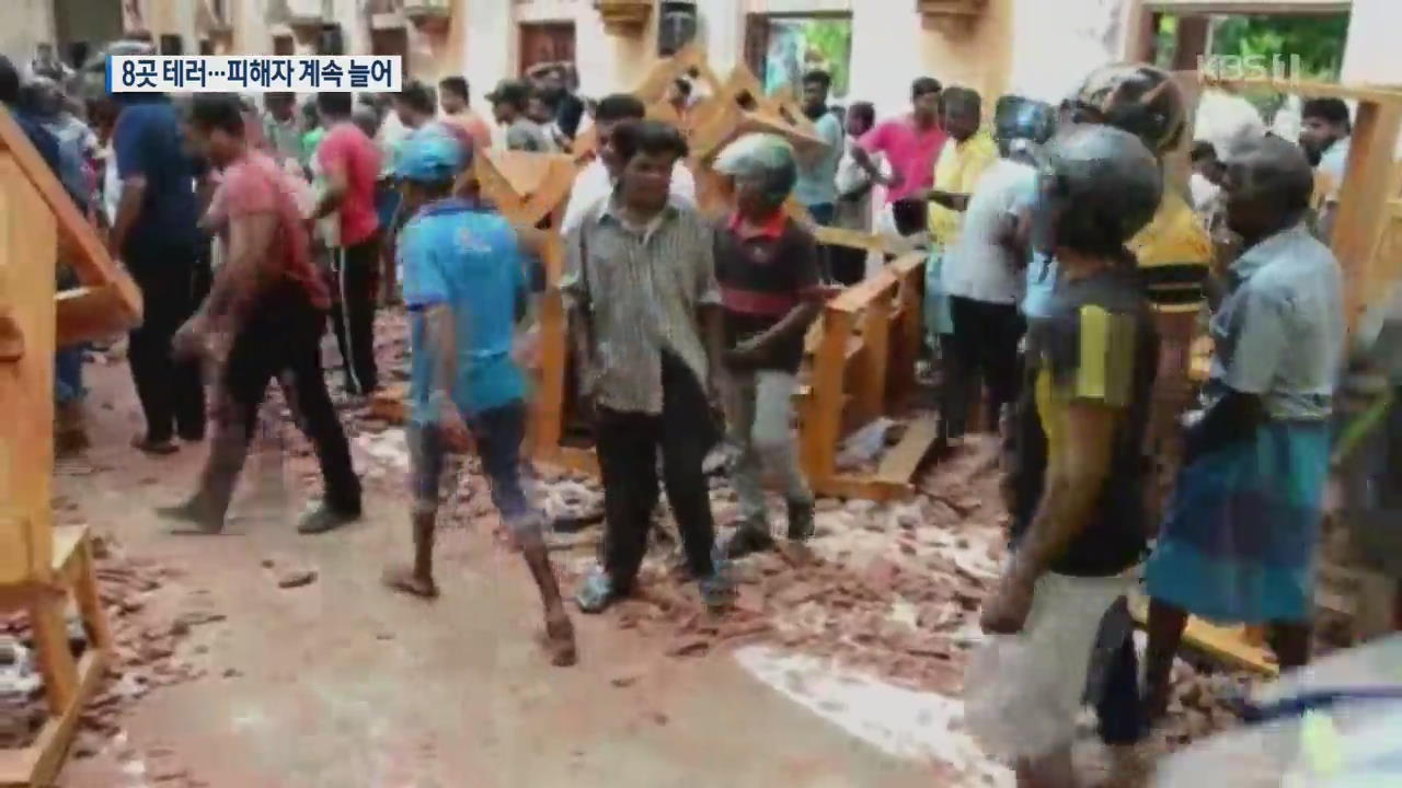스리랑카 성당·호텔서 연쇄 폭발…“최소 190명 사망”
