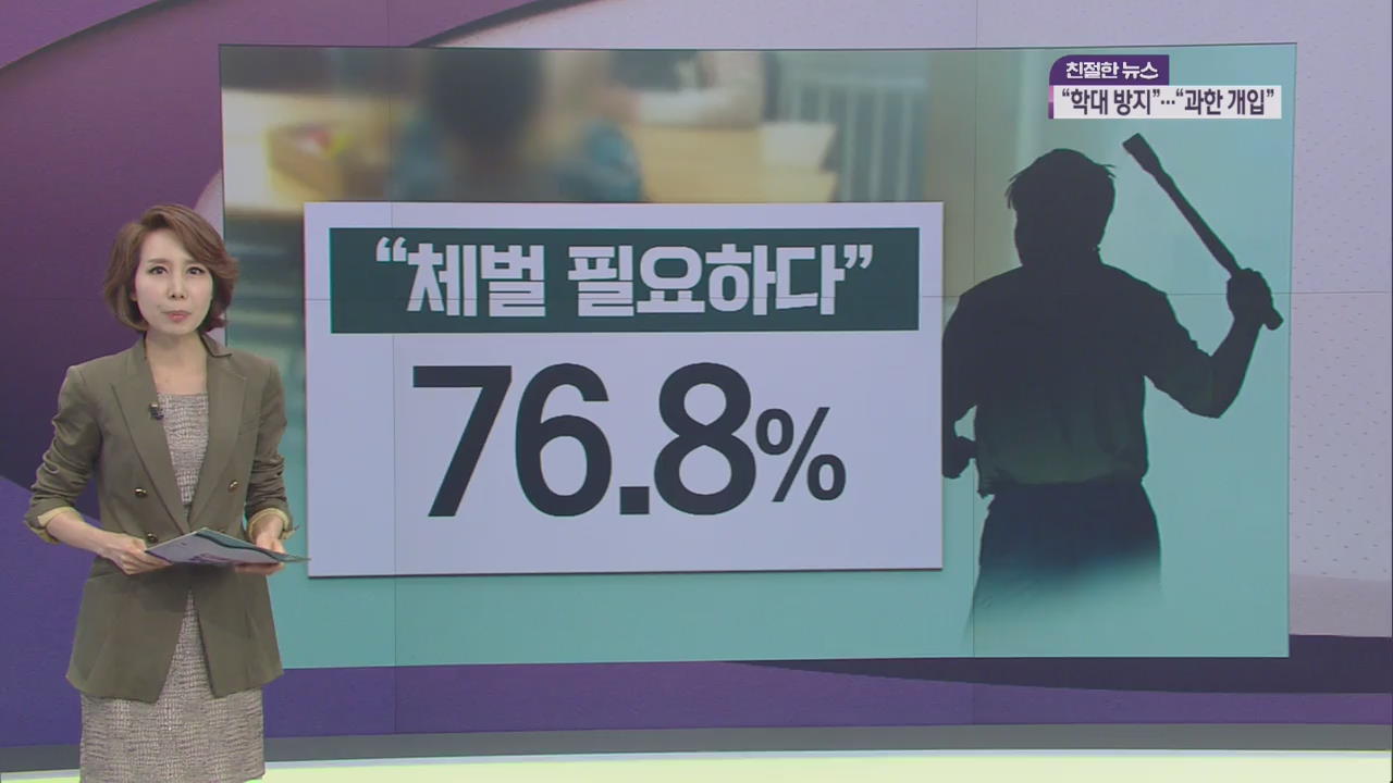체벌권 삭제…학대방지 vs 꿀밤도 안되나? 