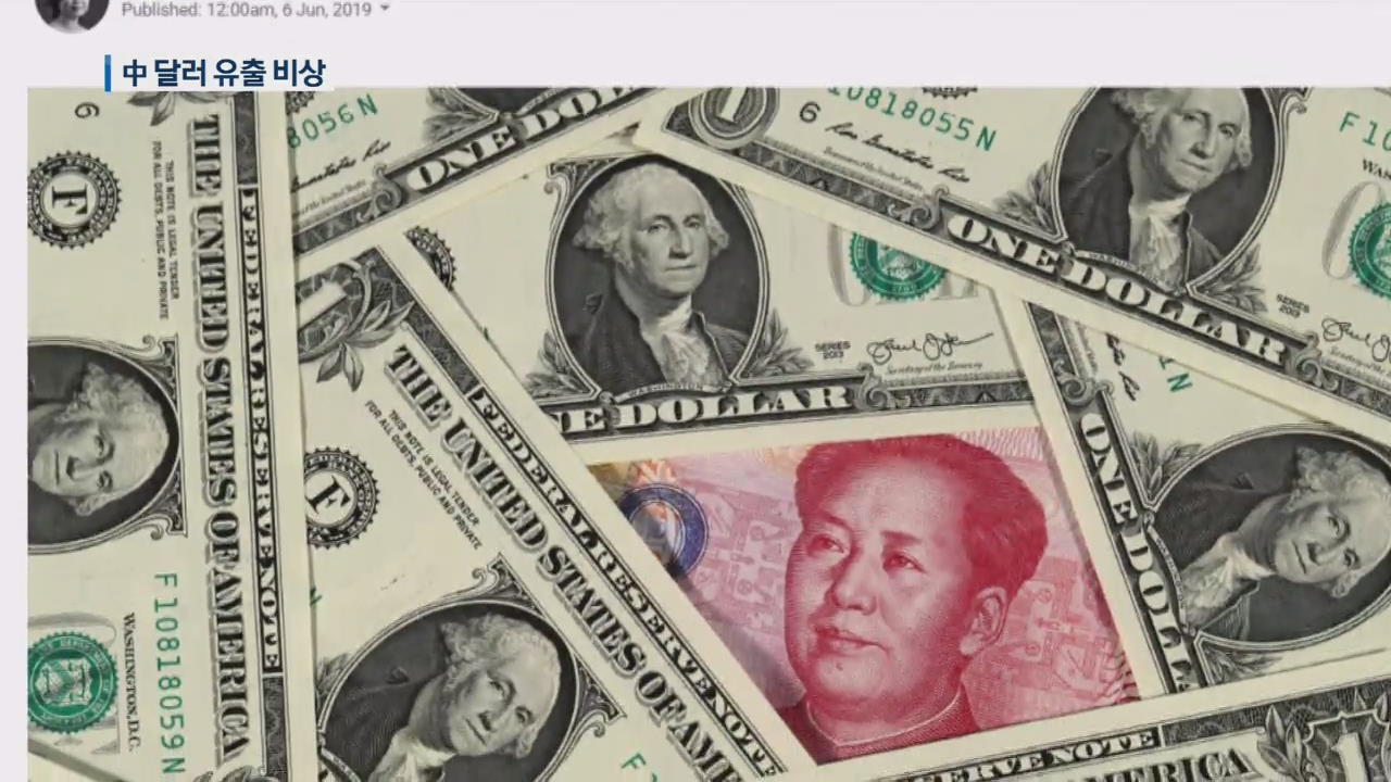 중국, 달러 유출 막기 안간힘…외환위기 가능성은?