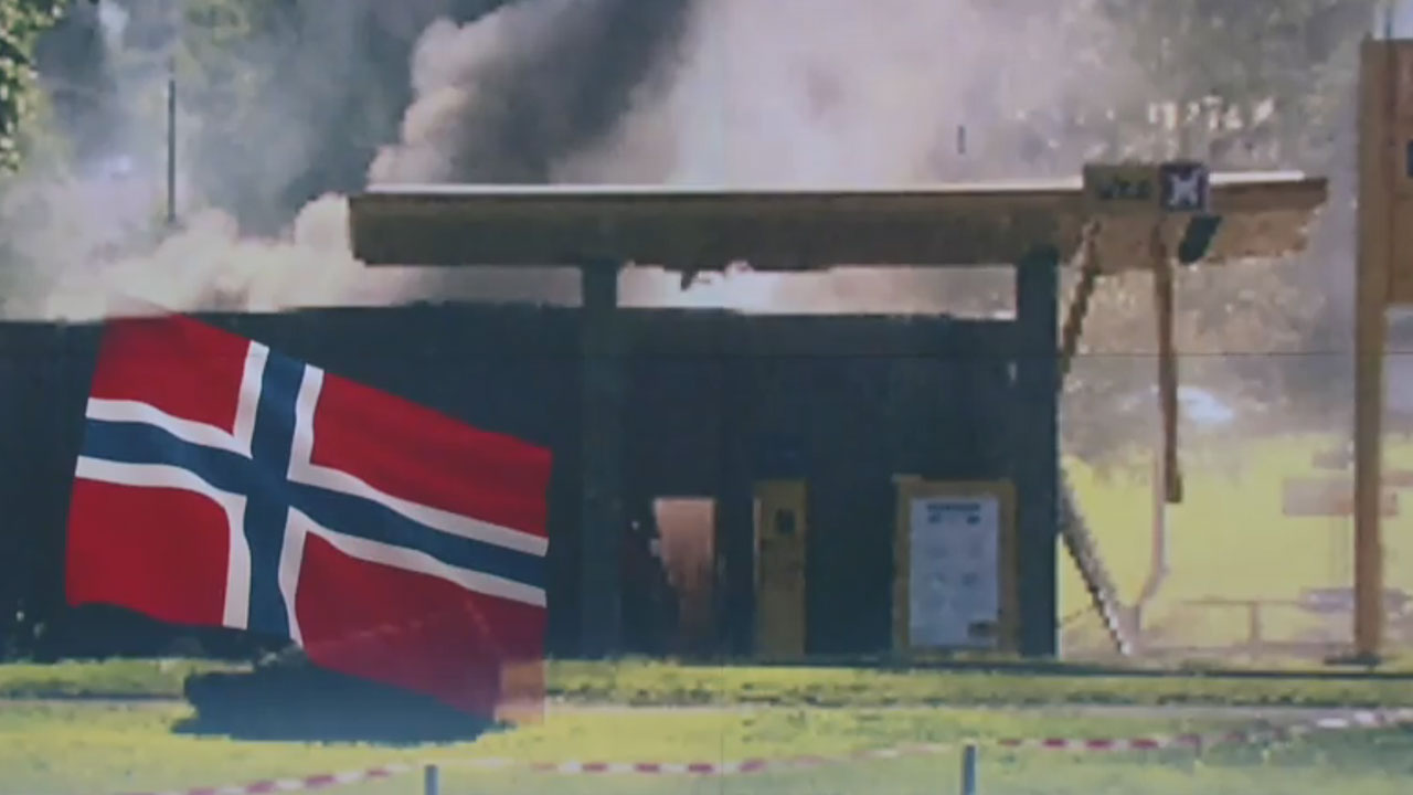 노르웨이 수소충전소 폭발…주변 차 에어백까지 터져