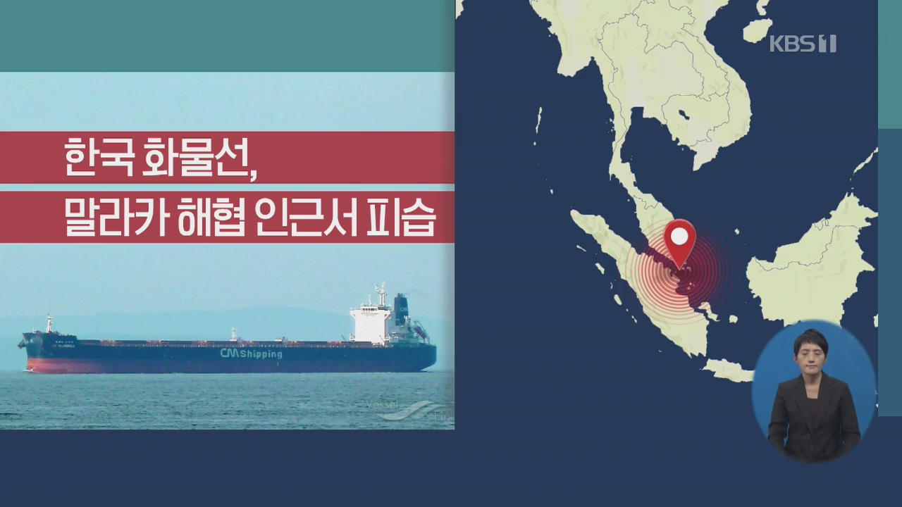 한국 화물선, 말라카 해협 인근서 해적에 피습
