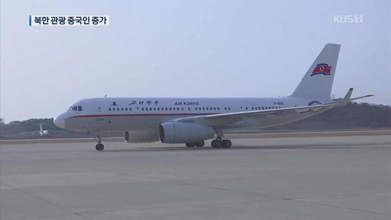 ‘평양-다롄’ 고려항공 운항 재개…북한 관광 중국인 증가