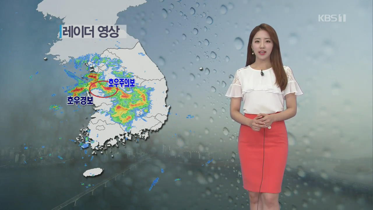 [날씨] 전국 장맛비, 일요일까지 중부 최고 400mm
