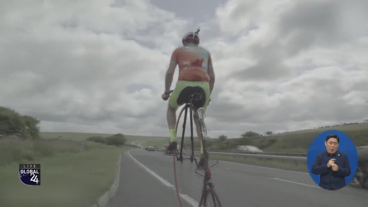 [글로벌 스토리] ‘페니 파딩’ 자전거 타고 가장 오래달리기