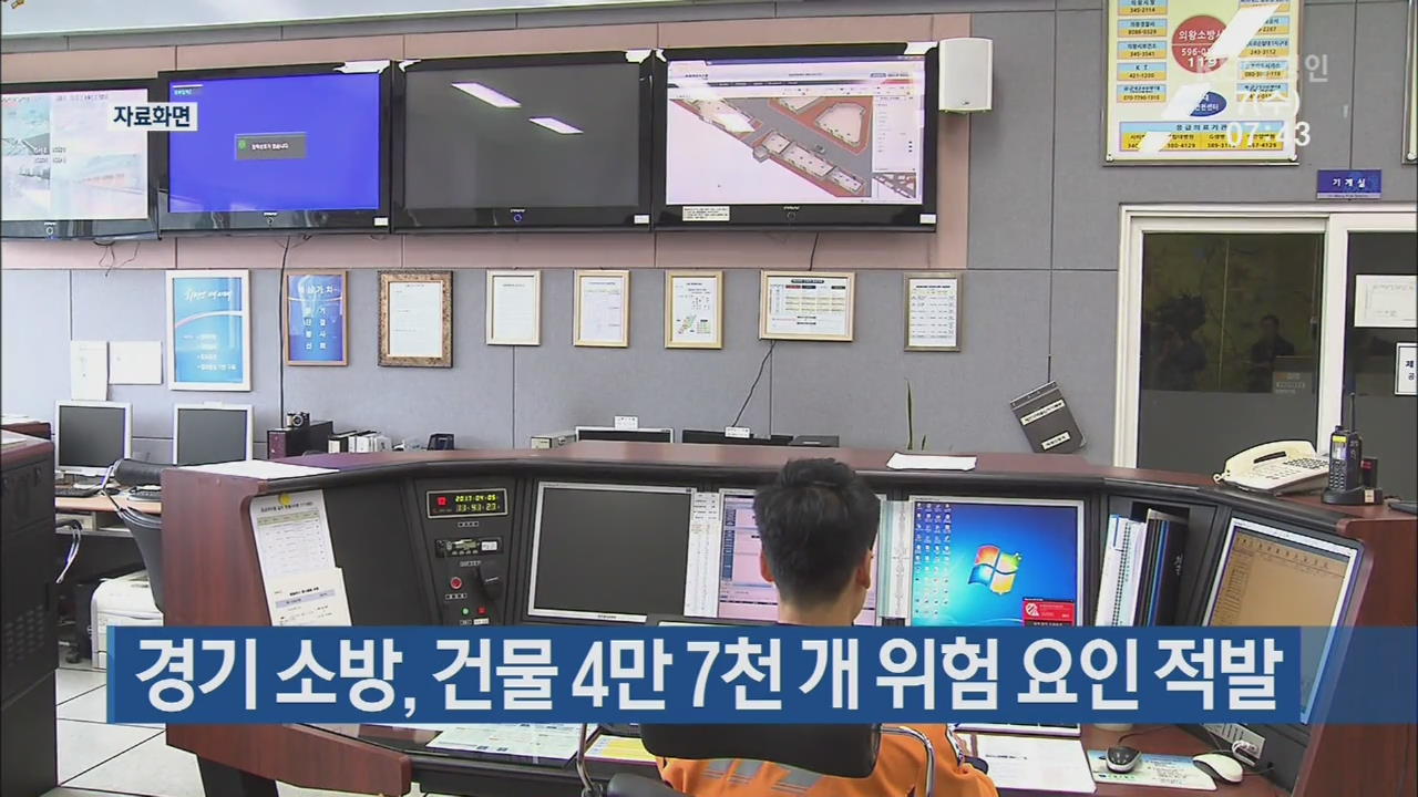 경기 소방, 건물 4만 7천 개 위험 요인 적발