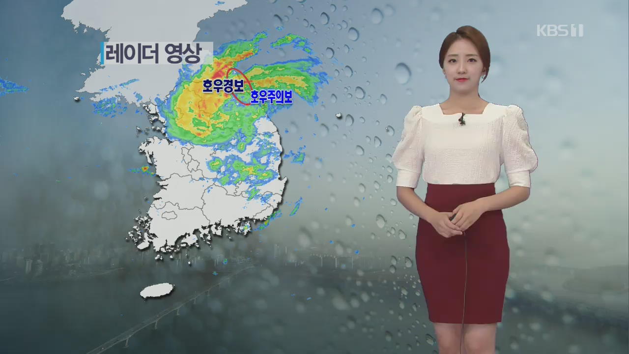 [날씨] 강원 영동 오후까지 100mm 비…서쪽은 폭염특보