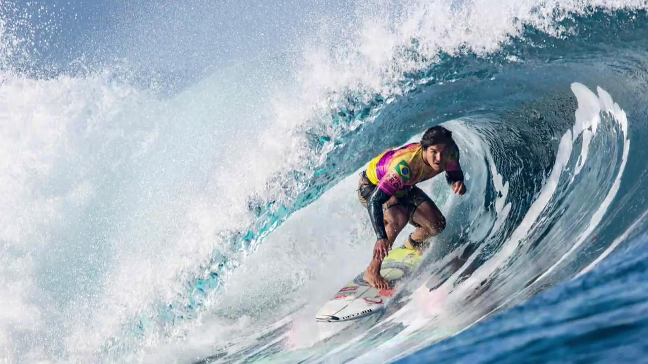 [지구촌 포토] 타히티 프로 서핑 대회