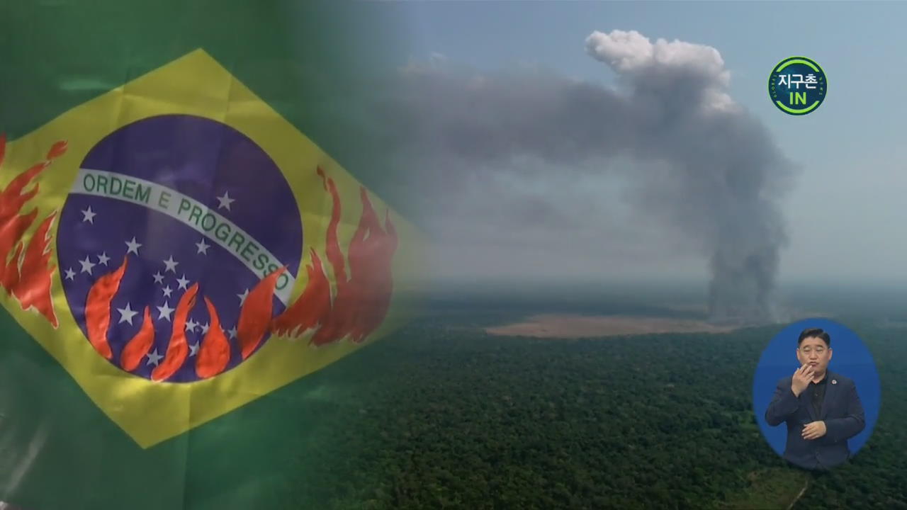 [지구촌 IN] 불타오르는 ‘지구의 허파’ 아마존